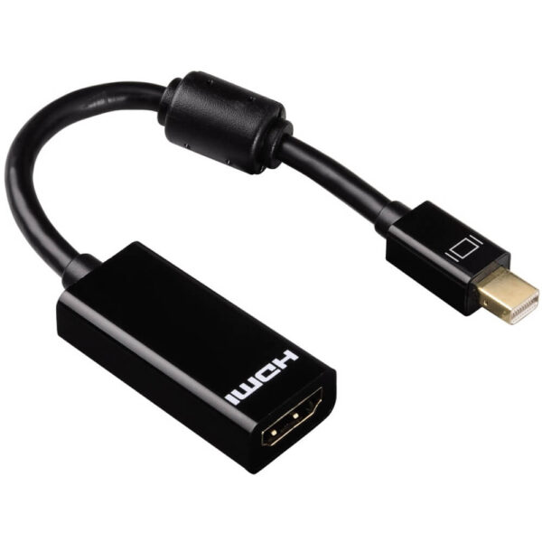 Adaptor Hama 53768, Mini-DisplayPort - HDMI, Negru - Cod produs: 117810