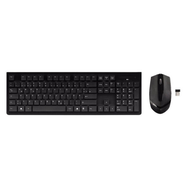 Kit Mouse + Tastatura Hama RF 2300, Wireless, Negru - Cod produs: 117850