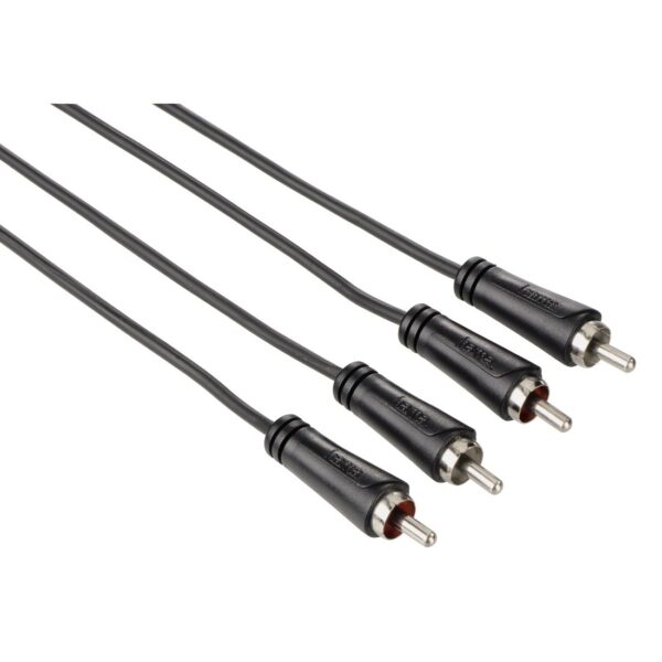 Cablu audio Hama 122273, 2x RCA-Plug - 2x RCA-Plug, 3 m - Cod produs: 90102