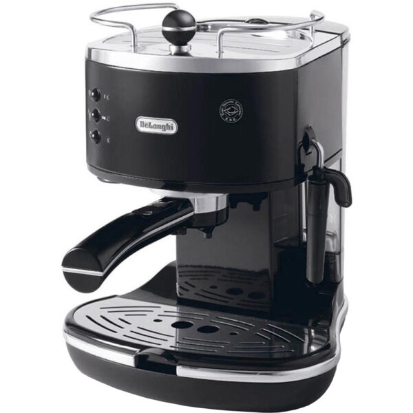 Espressor manual DeLonghi  Icona ECO311.BK, 1100 W, 1.4 L, 15 bar, Negru - Cod produs: 122473