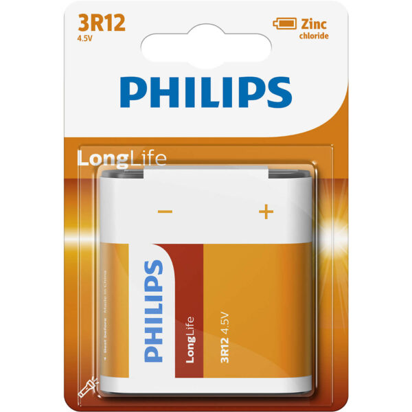 Baterie Philips LongLife 3R12L1B/10, 3R12, 1 buc - Cod produs: 122658