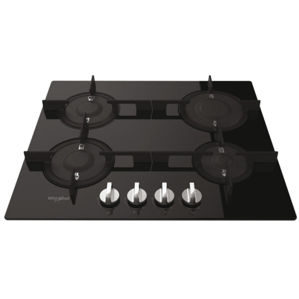 Plita incorporabila Whirlpool POW 64D2/NB, Gaz, 4 arzatoare - Cod produs: 129487