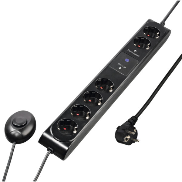 Prelungitor Hama Power Strip 108840, 6 prize, intrerupator - Cod produs: 135806