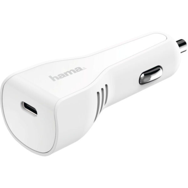 Incarcator auto Hama 183223, USB Type-C, 3 A, Alb - Cod produs: 135811