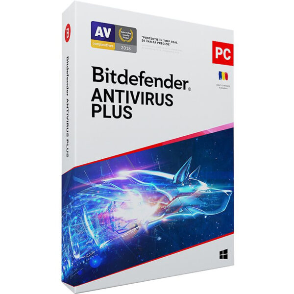 Bitdefender Antivirus Plus 2020, 1 an, 1 utilizator - Cod produs: 137763