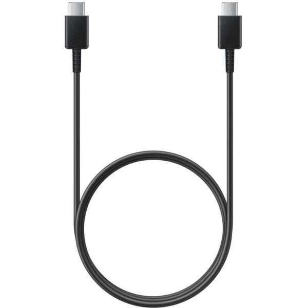 Cablu de date Samsung EP-DA705BBEGWW, USB-C to USB-C, 1 m, Negru - Cod produs: 138475