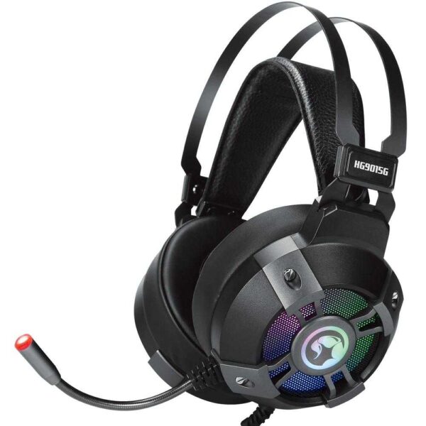 Casti gaming cu microfon Marvo HG9015G, 7.1 Virtual Surround, Iluminare Rainbow - Cod produs: 141184