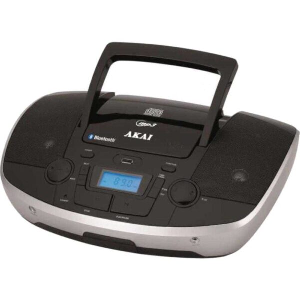 Radio CD portabil Akai APRC-108, 6W, Bluetooth, Negru - Cod produs: 141334