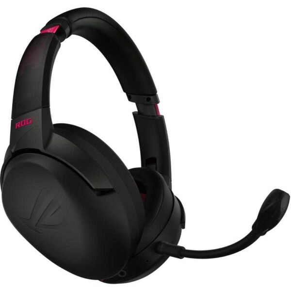 Casti gaming cu microfon Asus Strix Go 2.4 Electro Punk, Multiplatforma, Negru - Cod produs: 141621