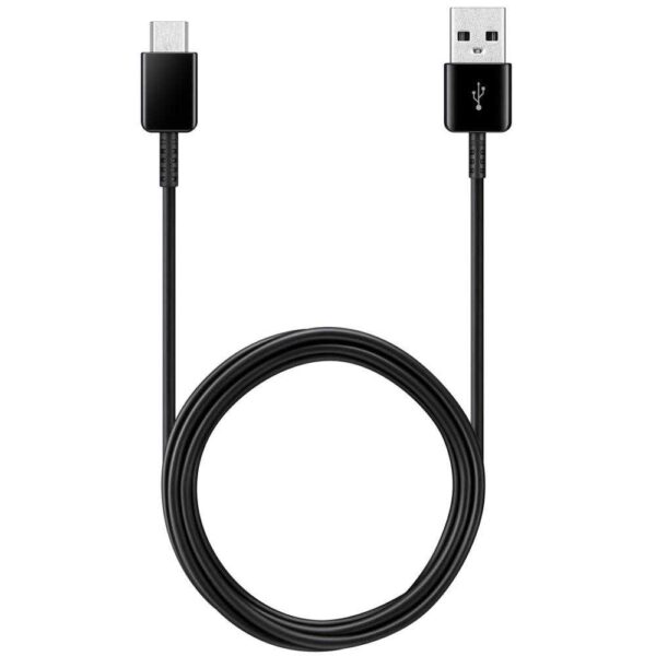 Cablu de date Samsung EP-DG930MBEGWW, USB Type-C, 1.5m, 2buc, Negru - Cod produs: 142313