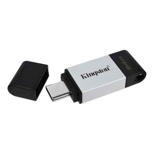 Memorie USB Kingston DataTraveler 80, 64GB, USB 3.2 Type C - Cod produs: 142490