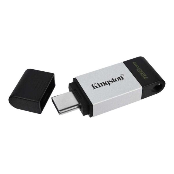 Memorie USB Kingston DataTraveler 80, 128GB, USB 3.2 Type C - Cod produs: 142491