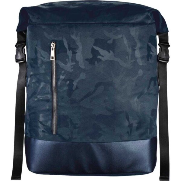 Rucsac laptop Hama Mission Camo roll-top, 15.6?, Albastru - Cod produs: 142685