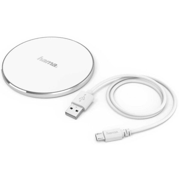 Incarcator wireless Hama FC5 Alu, Alb - Cod produs: 142741