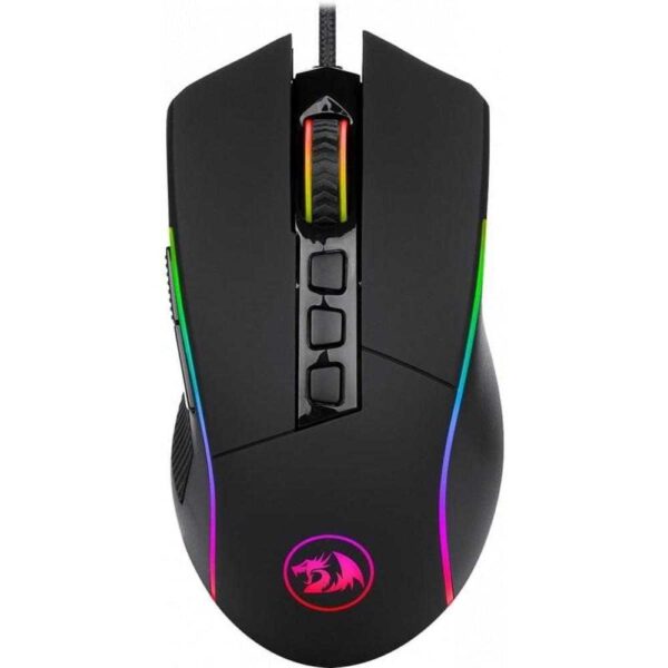 Mouse gaming Redragon Lonewolf 2, 32000 dpi, Iluminare RGB, Negru - Cod produs: 142749