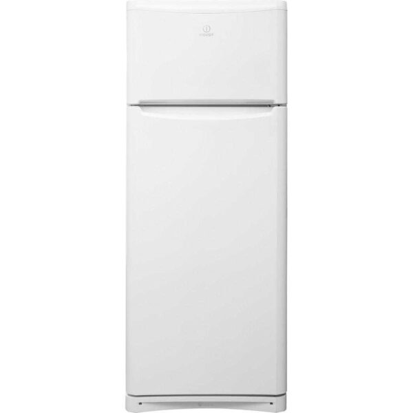 Frigider cu doua usi Indesit TAA 5 1, 416 l, Low Frost, Silent Cooling, Umiditate optima, Rafturi sticla, Usa reversibila, Clasa F (clasificare energetica veche Clasa A+), H 180 cm, Alb - Cod produs: 144633
