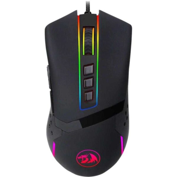 Mouse gaming Redragon Octopus, Iluminare RGB, Negru - Cod produs: 145106