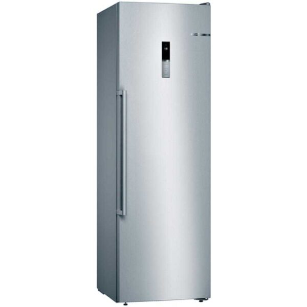 Congelator Bosch GSN36BIEP, 242 l, NoFrost, VariZone, BigBox, IceBox, MultiAirflow, FreshSense, Clasa E (clasificare energetica veche Clasa A++), H 186 cm, Argintiu - Cod produs: 145212