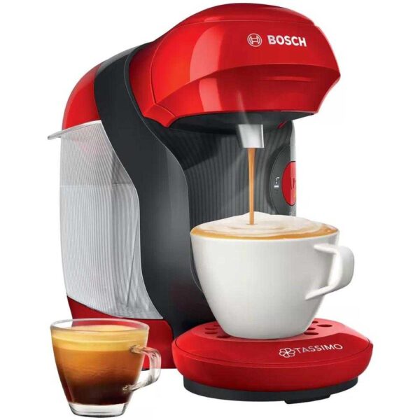 Espressor Bosch Tassimo Style TAS1103, 1400 W, 0.7 l, Rosu - Cod produs: 145331