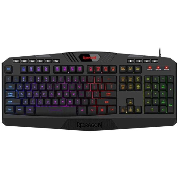 Tastatura gaming Redragon Harpe Pro, Iluminare RGB, Negru - Cod produs: 145476