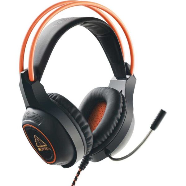 Casti gaming cu microfon Canyon Nightfall, Surround 7.1, Portocaliu - Cod produs: 145970