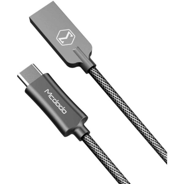 Cablu de date Mcdodo Knight Black, Type-C, Negru - Cod produs: 146613