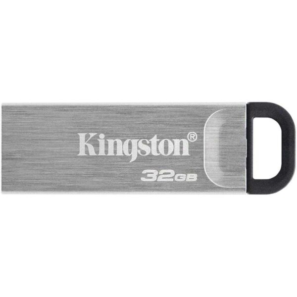 Memorie USB Kingston DataTraveler Kyson, 32GB, USB 3.2 Type-A, Metalic - Cod produs: 146705