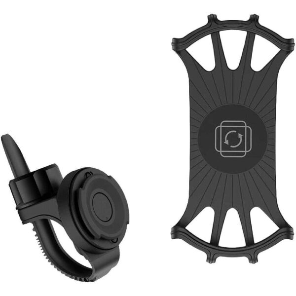 Suport detasabil Tellur BPH100 pentru telefon, 4?-6.5?, pentru bicicleta, Negru - Cod produs: 147300