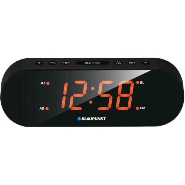 Radio cu ceas Blaupunkt CR6OR, FM, Dual Alarm, Argintiu - Cod produs: 147723