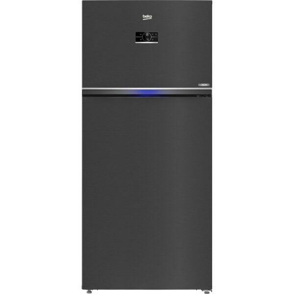 Frigider cu doua usi Beko RDNE650E40ZXBRN, 630 l, Compressor ProSmart Inverter, Display touch control, Clasa E - Cod produs: 147755