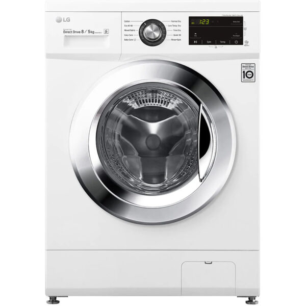 Masina de spalat rufe cu uscator LG F4J3TM5WE, 1400 RPM, 8 kg spalare, 5 kg uscare, Clasa E - Cod produs: 147817