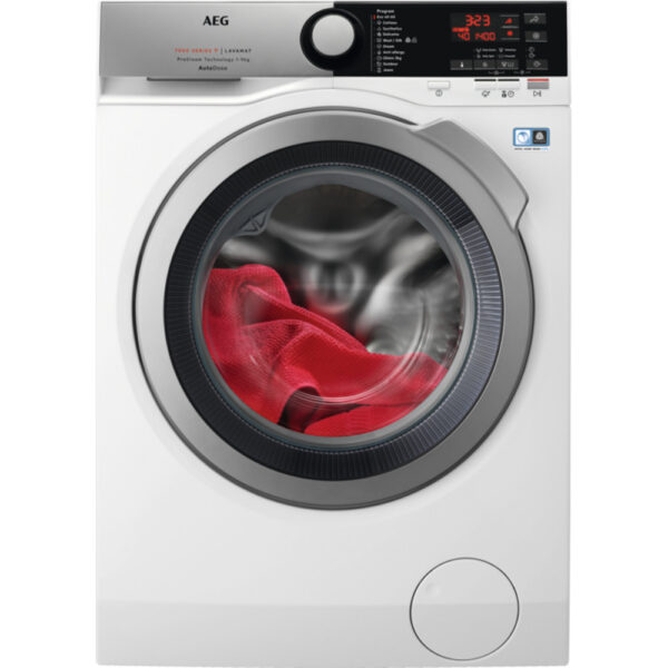 Masina de spalat rufe AEG L7FBE49BSA, 1400 RPM, 9 kg, Motor Inverter, AutoDose, ProSteam Technology, Display LED, WiFi, Clasa A - Cod produs: 148280
