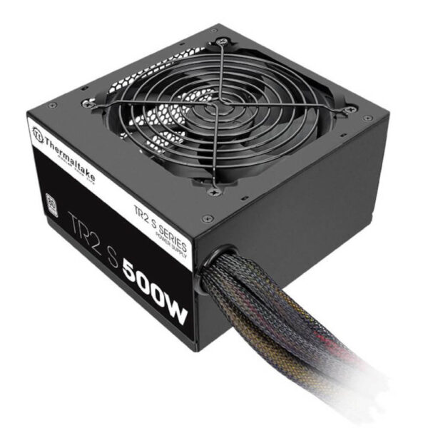 Sursa Thermaltake TR2 S, 500 W, 80 Plus, PFC Activ, Single rail, Ventilator 120 mm, Eficienta 86% - Cod produs: 148674