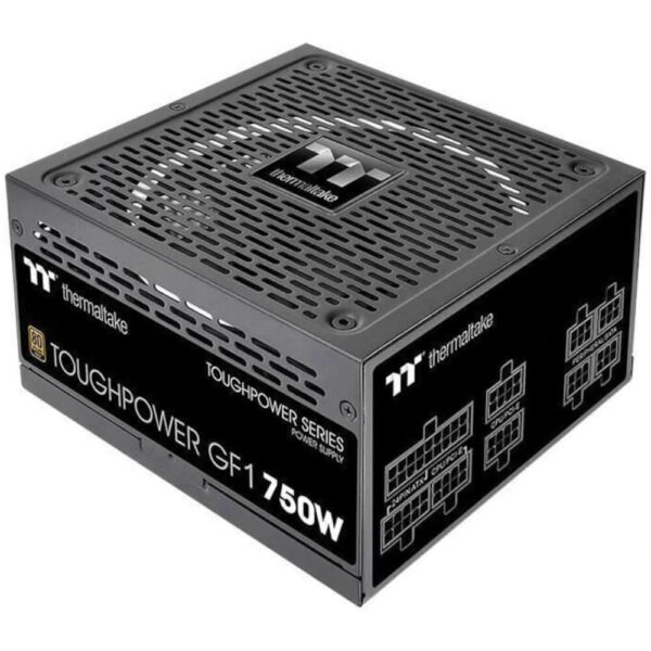 Sursa full modulara Thermaltake Toughpower GF1, 750 W, 80 + Gold, Single rail, PFC Active, Eficienta 90% - Cod produs: 148685