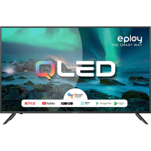 Televizor Smart LED, Allview Ql43ePLay6100-U, 108 cm, Ultra HD 4K, Clasa G - Cod produs: 148903