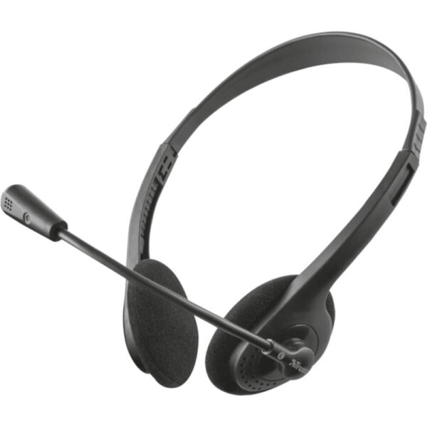 Casti PC On-Ear Trust TR-21665, Microfon, Negru - Cod produs: 149590