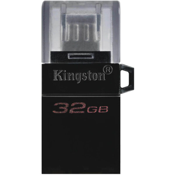 Memorie USB Kingston DataTraveler DTDUO3G2/32GB, USB 3.2 Type-A/Micro, Negru - Cod produs: 149595