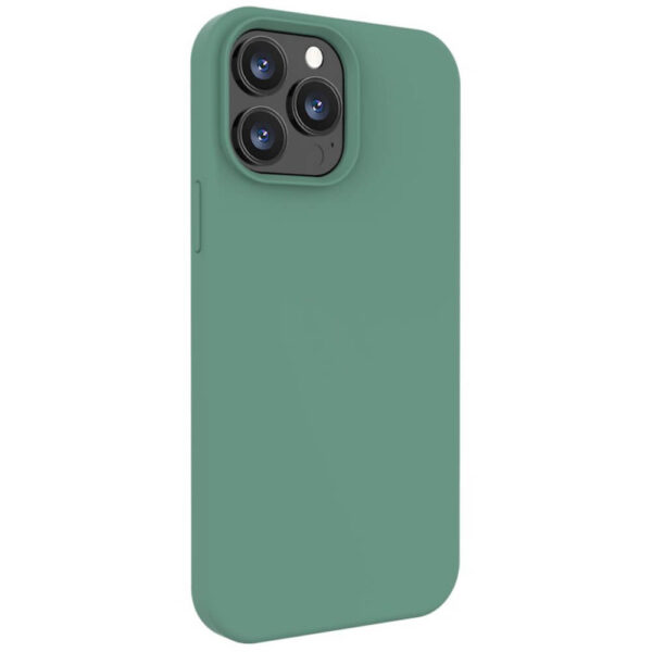 Husa de protectie Lemontti LHLSI13PFG, Liquid Silicon pentru iPhone 13 Pro, Verde - Cod produs: 149976