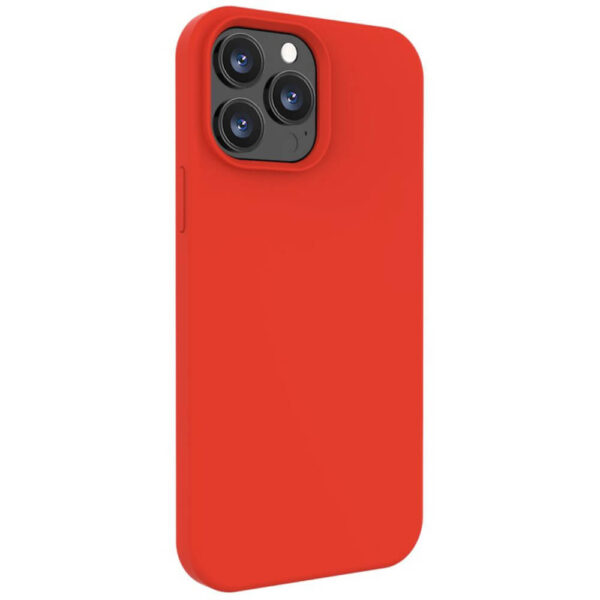 Husa de protectie Lemontti LHLSI13PRD, Liquid Silicon pentru iPhone 13 Pro, Rosu - Cod produs: 149977