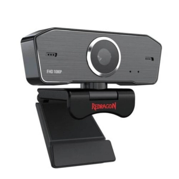 Camera web Redragon GW800, HD 1080p, 30 fps, Microfon dual, USB, Negru - Cod produs: 150250