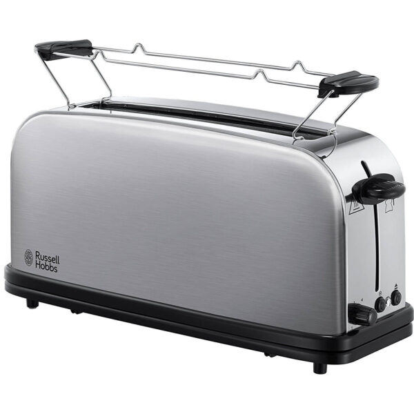 Prajitor de paine Russell Hobbs Oxford 21396-56, 1200 W, 2 felii, Argintiu - Cod produs: 120007