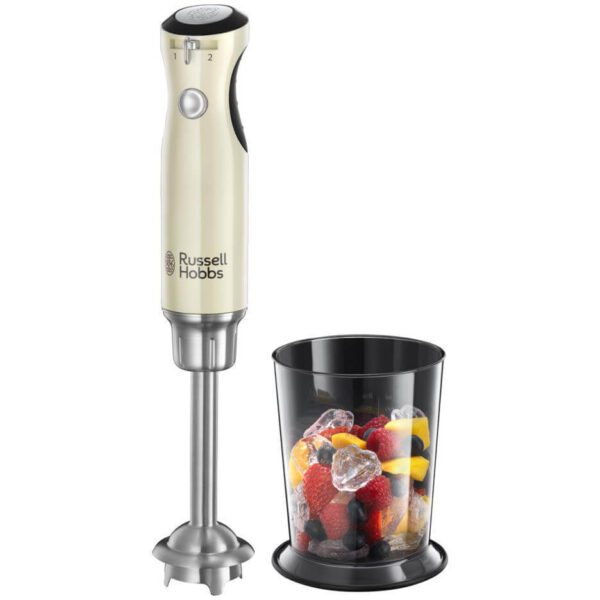 Mixer vertical Russell Hobbs Retro Vintage Cream 25232-56, 700 W, 1 l, 2 viteze, Crem - Cod produs: 129357