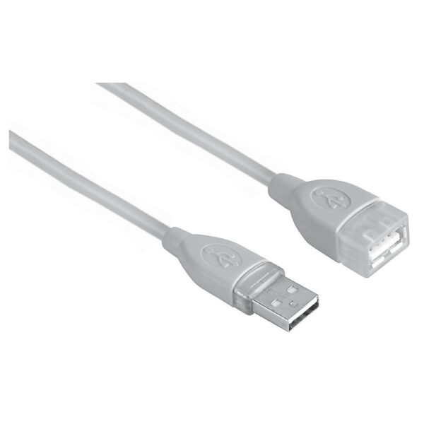 Cablu extensie USB 2.0 Hama 45027 Tip A-A, 1.8 m - Cod produs: 64639