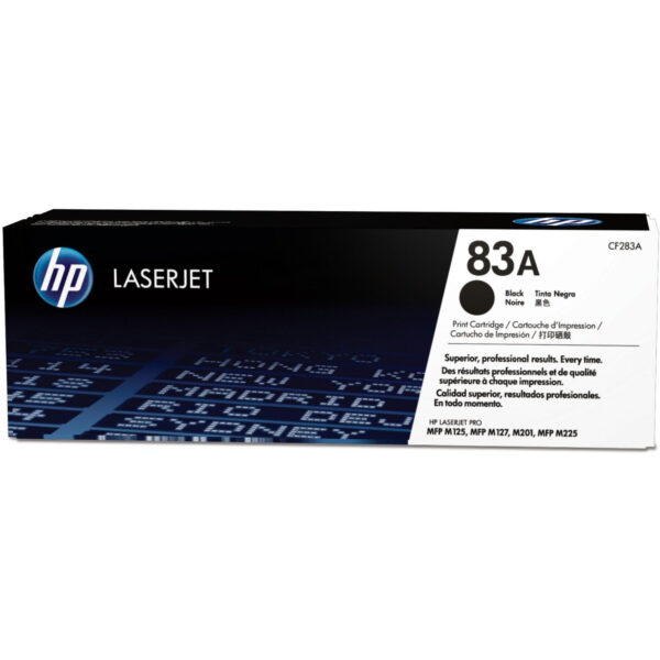 Toner LaserJet HP 83A CF283A Negru - Cod produs: 91331