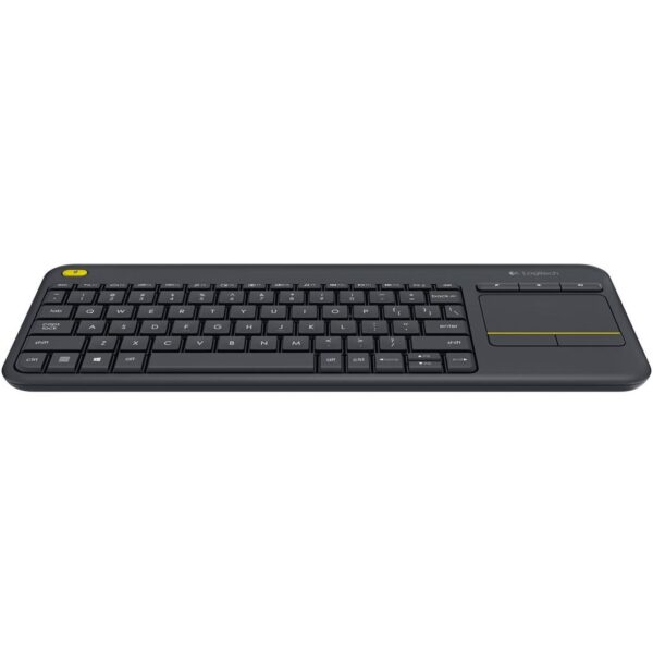 Tastatura Logitech K400 Plus, Wireless, USB, Negru - Cod produs: 96660