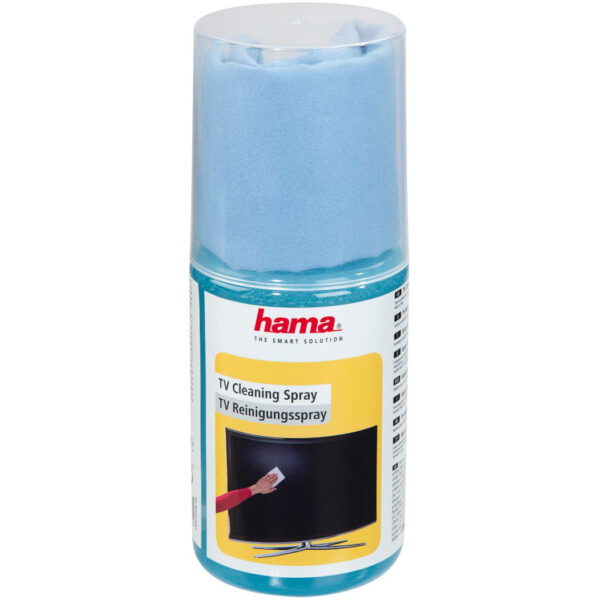 Spray curatare TV Hama 99095878, 200 ml + laveta - Cod produs: 129533