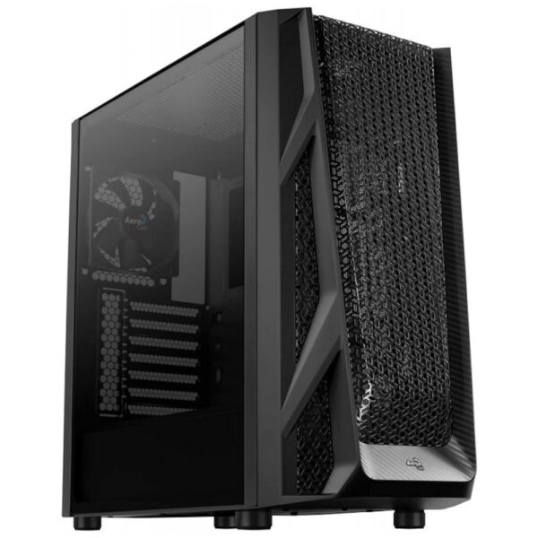 Carcasa Aerocool Air Hawk, Mid-Tower, fara sursa, E-ATX, Negru - Cod produs: 148812