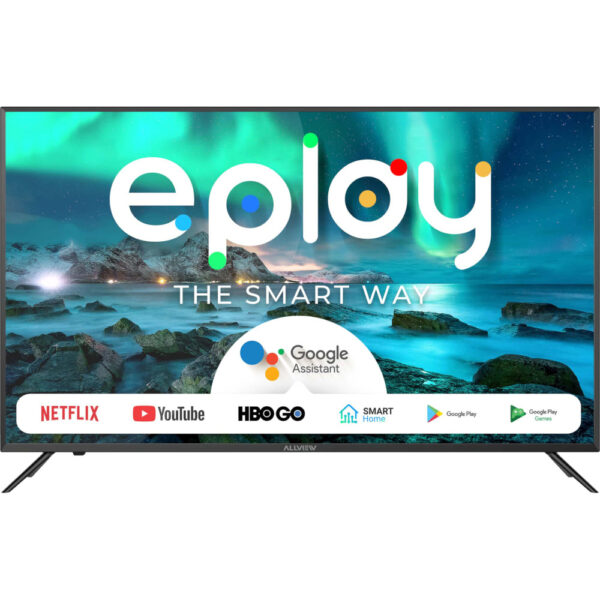 Televizor Smart LED, Allview 50EPLAY6000-U, 125 cm, Ultra HD 4K, Android, Clasa G - Cod produs: 144493