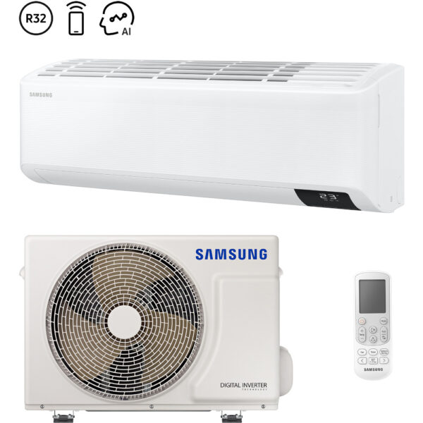 Aparat de aer conditionat Samsung Cebu AR12TXFYAWKNEU, 12000 BTU, Inverter, Wi-Fi, Clasa A++ - Cod produs: 139976