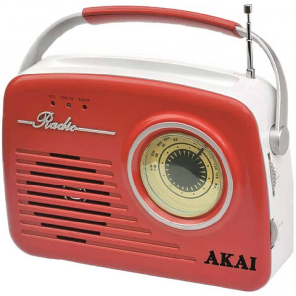 Radio portabil Akai APR-11R, Rosu - Cod produs: 118953